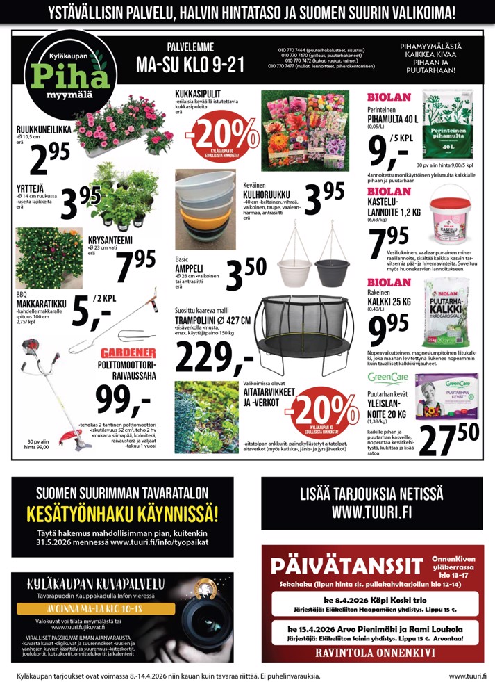 Tuuri Tuuri tarjouslehti sivu 6